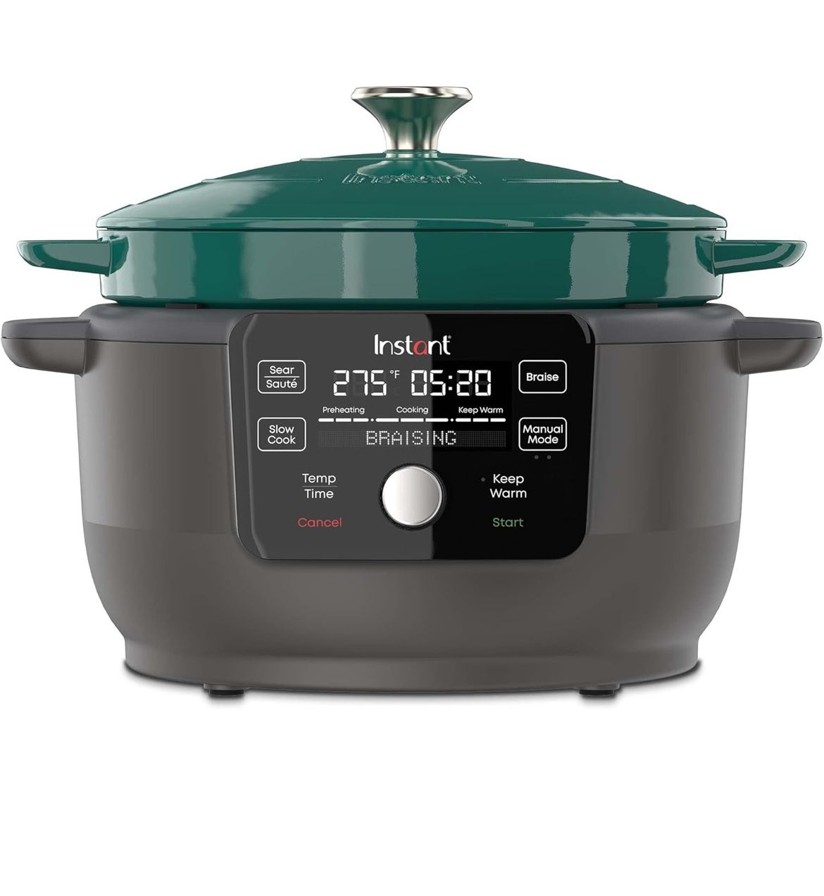 NEW in Box Iron Dutch Oven Instapot 5-in-1 Electric 6 Quart