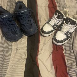 2 designer shoes Read desc