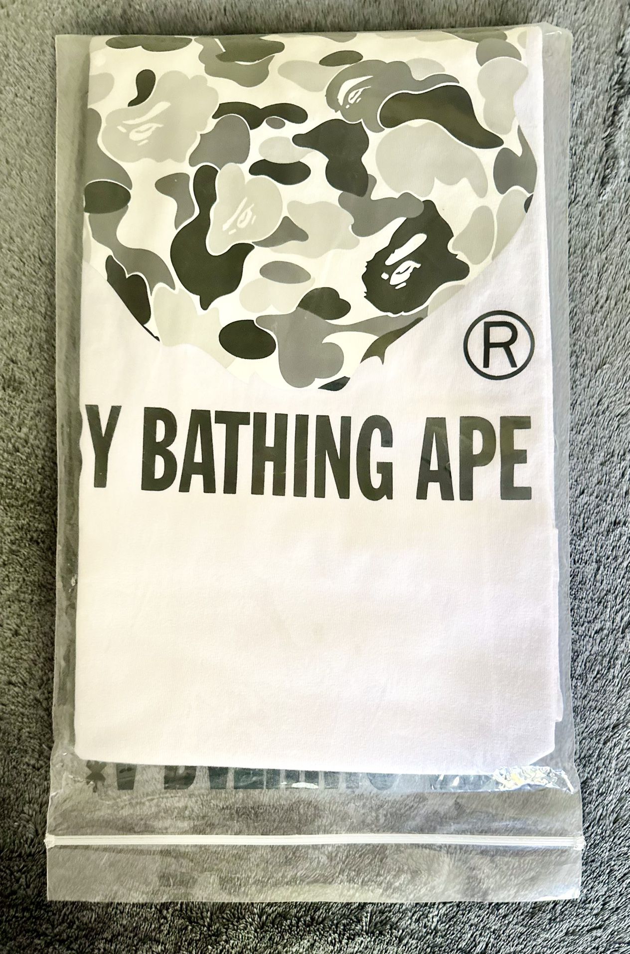 XL- BAPE ABC CAMO BY BATHING APE TEE 
