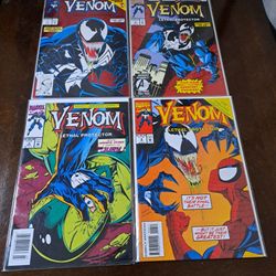 Lot Of 4 Venom Comics
