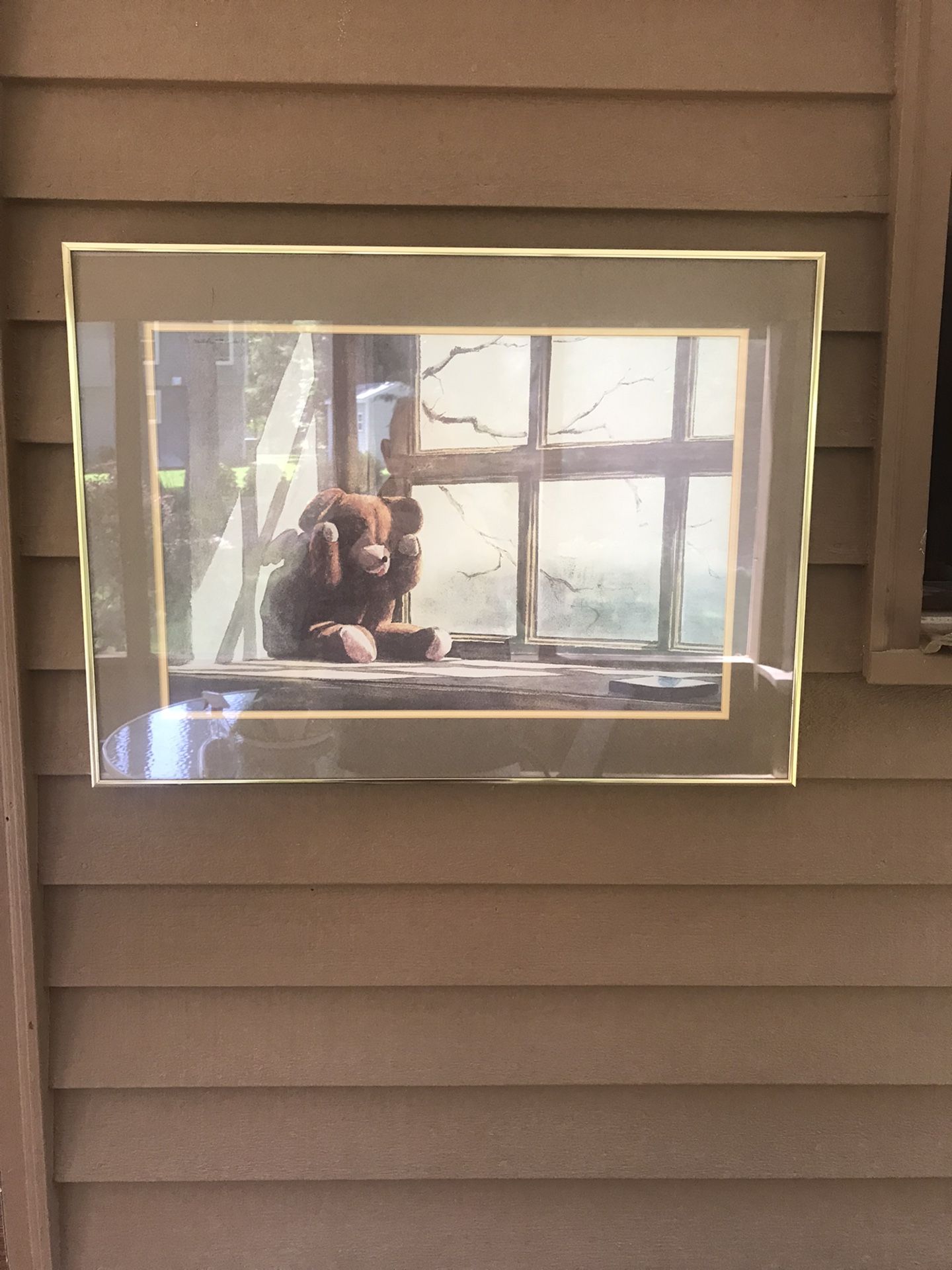 Teddy Bear Print By Mildred Sands Kratz