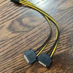 Dual Sata To Pcie 8 Pin