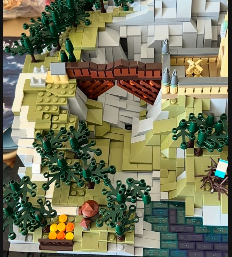 Harry Potter assembled European Lego