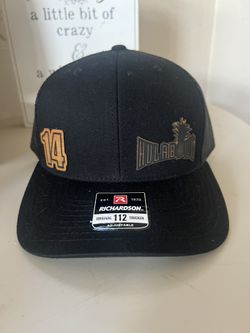 2024 Hula Bowl Hat - Black Snap Back With Gold Letters