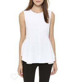 Theory peplum top