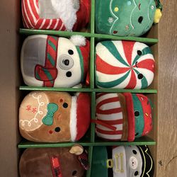 Christmas Squishmallow Ornaments (8)