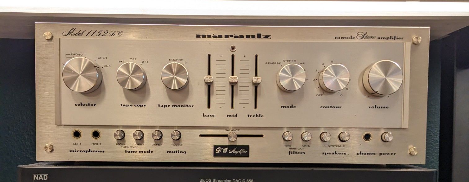 Marantz 1152 DC Console Stereo Amplifier