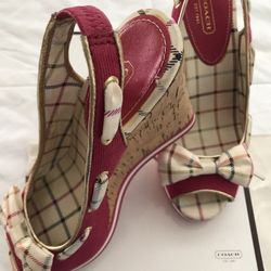 Coach wedges