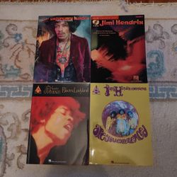 Guitar Tab/Chord Books Jimi Hendrix 
