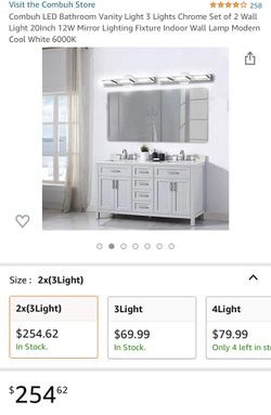 LED Bathroom Vanity Lights 