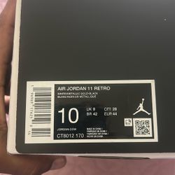 Nike Air Jordan 11 Retro (Gratitude edition ) 
