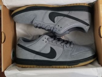 Nike SB Dunk Low Cool Grey Orange Label Size 11