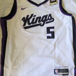 Sacramento Kings Authentic De'Aaron Fox 5 Jersey XXL