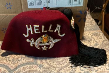 Hella Shiners Fez Hat Up to $60. NOW $20
