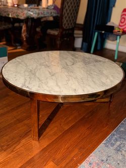 Round Marble Coffee Table