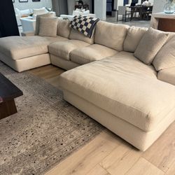 Living Spaces Sectional 