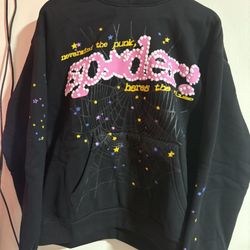 Brand New V2 Pink Spider Hoodie In Sizes medium/Large 