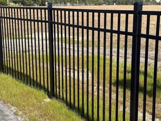 Aluminum Fence For Front Yard Side Yard 4 Ft X6 Ft And 4.5 Ft X6 Ft 