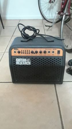 Guitar amp