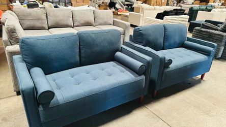 New Belffin loveseat sofa at $99, half price of Amazon