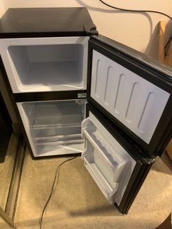 Mini 2-Door Refrigerator with Freezer $150