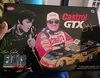 John Force Castrol GTX Elvis 1:24 Funny Car