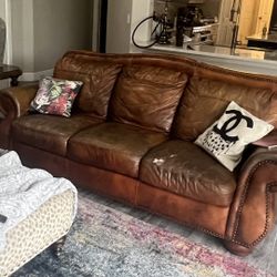 Leather Couch 