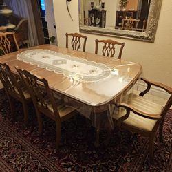 Dinning Room Table Set 7 Pieces