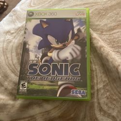 Sonic Game For Xbox 360 
