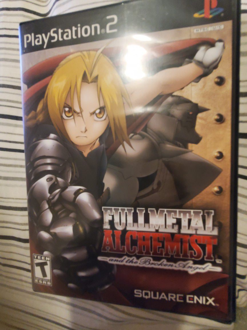 Fullmetal Alchemist PS2 Video Game