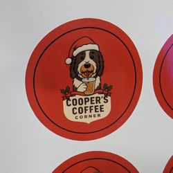 Custom Cup Stickers Made2Order