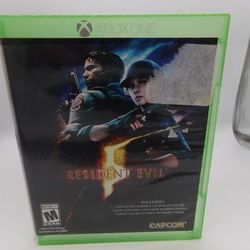 NEW RESIDENT EVIL 5 MICROSOFT XBOX ONE SERIES S/X