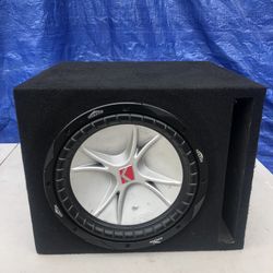 12 inch Kicker CVR With Ported Box