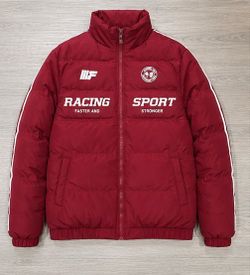 IF Racing Sport Colorblock Puffer Jacket