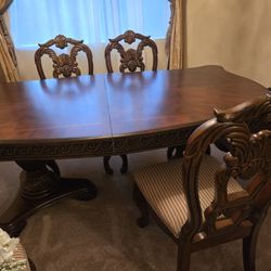 Formal Dining Table With Chairs