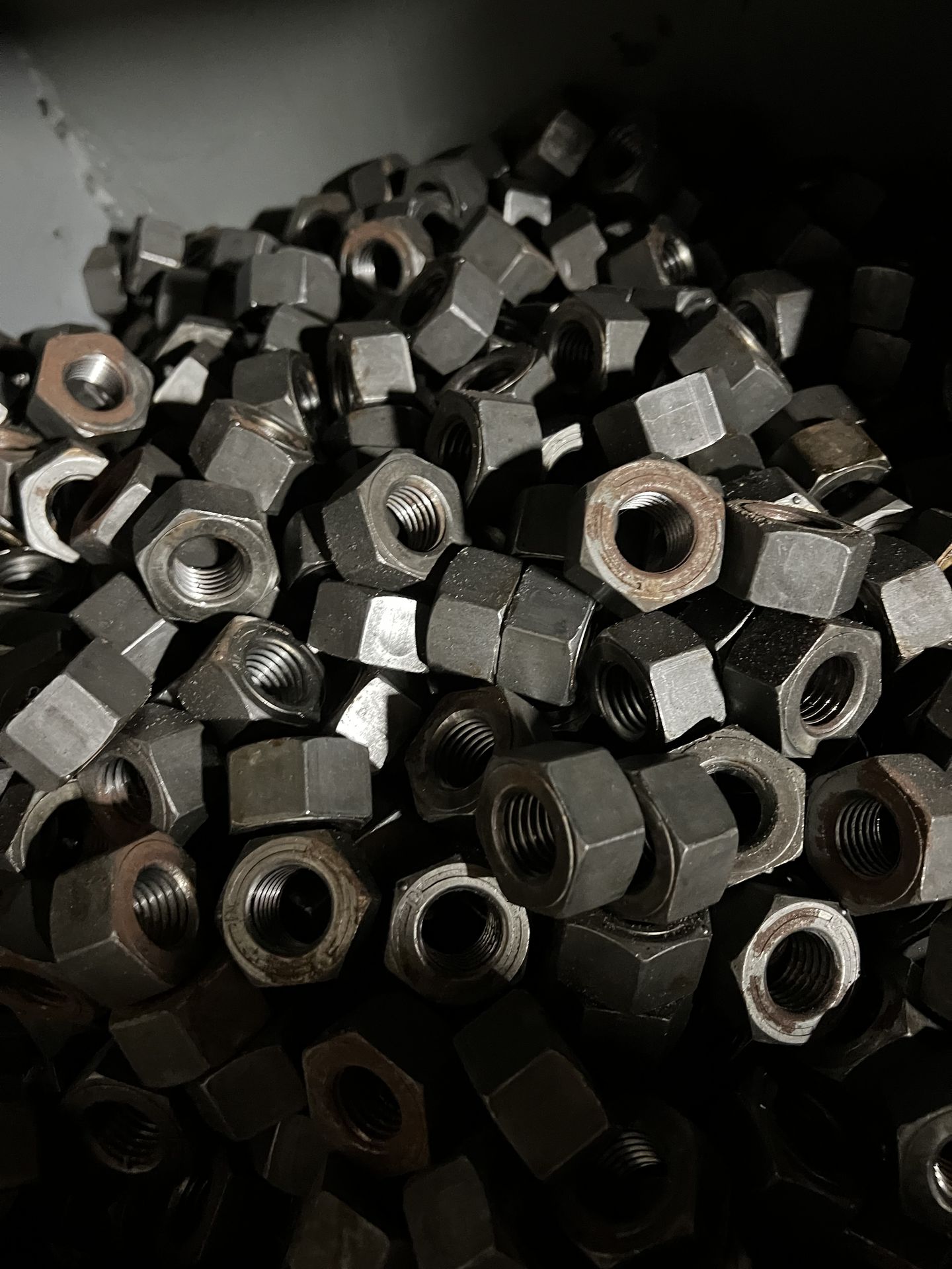 Hex Nuts (approx 100 count) NEW