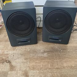 Schneider Compact Stereo Sound System Speakers
