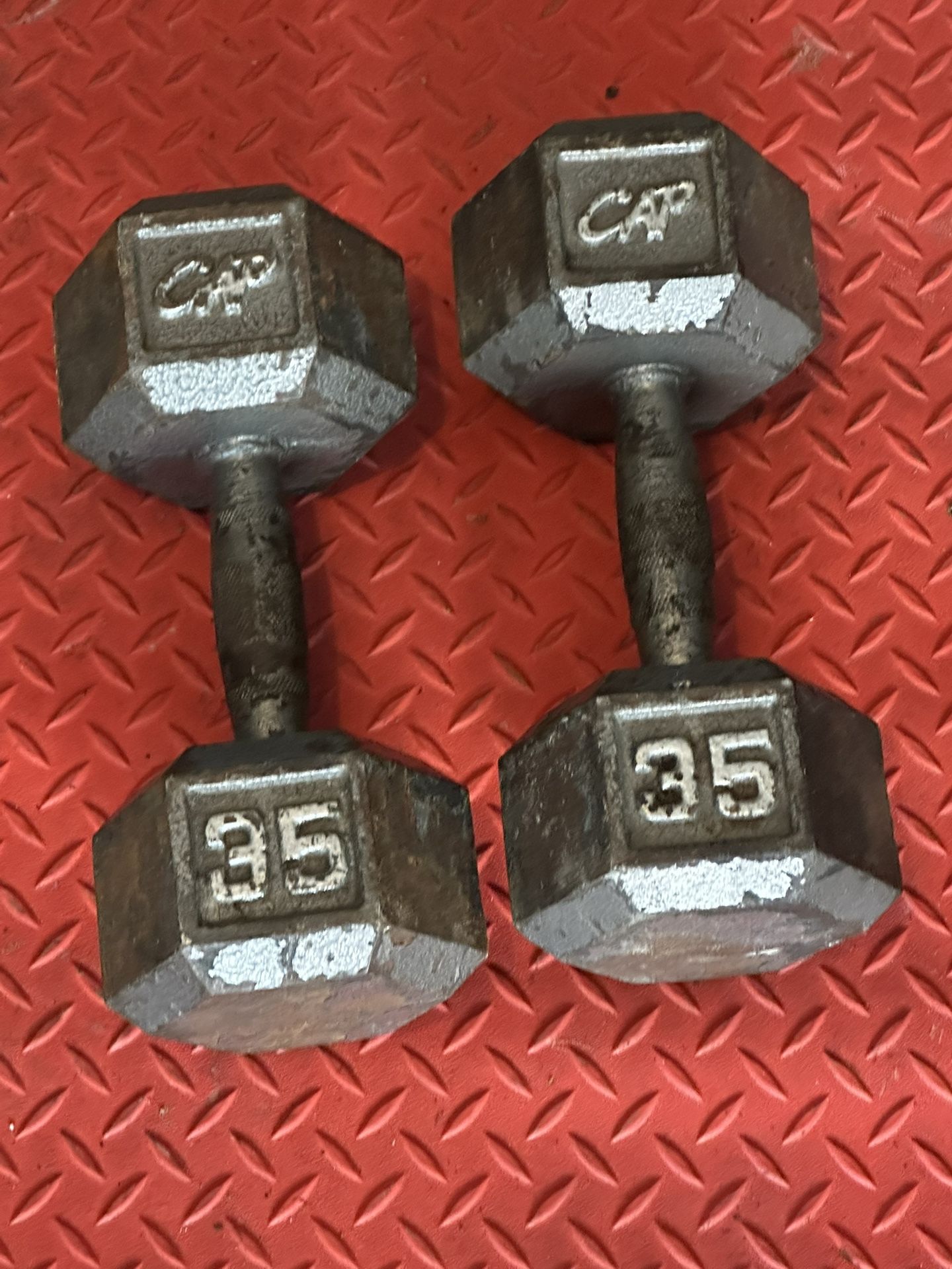 35 Pound Dumbbells