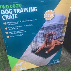 Two Door Dog Training 42”