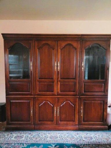 Solid Cherry Wood Bookcase/Storage