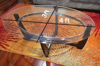 Glass coffee table for sale
