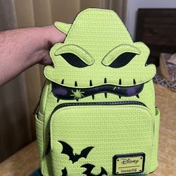 Oogie Boogie Loungefly Mini Backpack Disney Parks Nightmare Glow In The Dark
