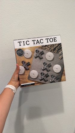 Tic Tac Toe Marble Home Decor