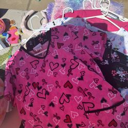 Small / Medium Scrub Sets/ Tops / Bottoms