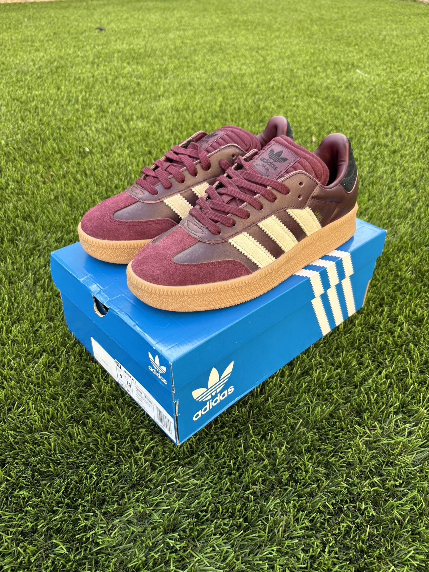 Men’s Adidas Samba OG ‘Maroon’ Size 9 BRAND NEW AUTHENTIC