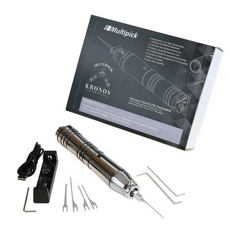 Multipick KRONOS Electric Lock Pick Gun Kit Professional Automatic Lock-Pick Tool