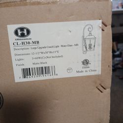 CL-H30-MB HOME NHANCMENTS  Coach Lights 