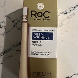 Roc deep wrinkle night cream