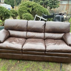 Leather Couch