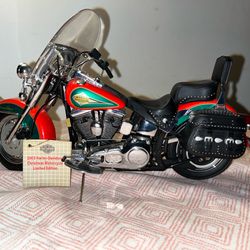 2003 Franklin Mint Harley Davidson Christmas Collectible Limited Edition